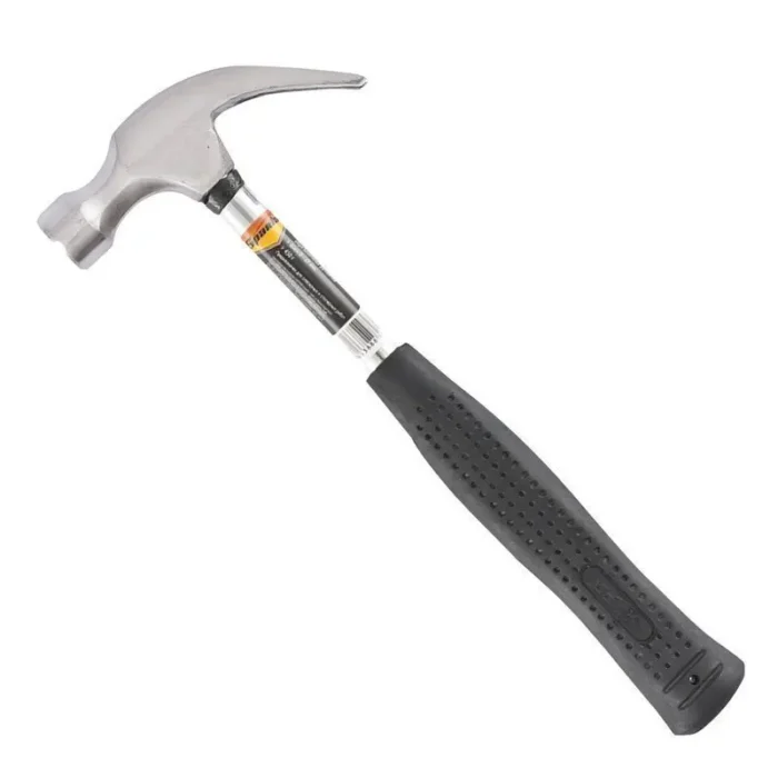 SPARTA Claw-hammer, metal rubber tubular handle – Kripuda